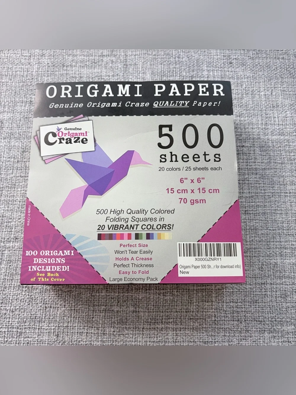 NEW Art|Activity 7-piece Bundle - 6 Books + Origami Sheets